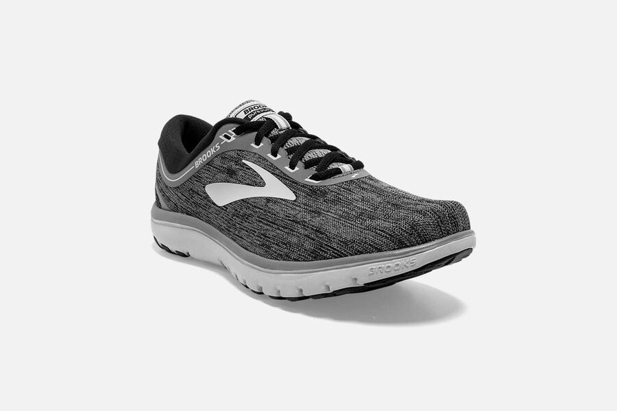 Brooks Running Shoes Womens Grey - Pureflow 7 Road - 3564-UONJY